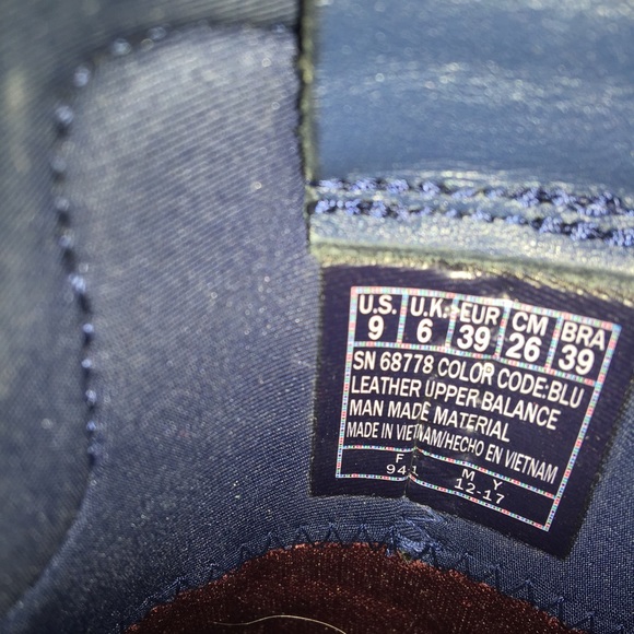 Embroidered Leather slip on deck shoes - Picture 9 of 10